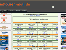 Tablet Screenshot of gps.radtouren-moll.de